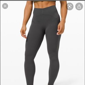 ISO GRAPHITE GRAY UNLIMIT LEGGINGS SIZE 4